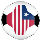 Liberia Flag Voetbal (Gedraaid)
