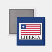 Liberia Magneet (Voorkant / Achterkant)