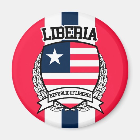 Liberia Magneet (Voorkant)
