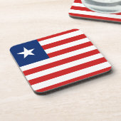 Liberia-Onderzetter Onderzetter (Linkerzijde)