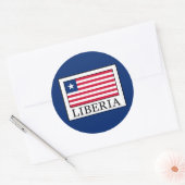 Liberia Ronde Sticker (Envelop)