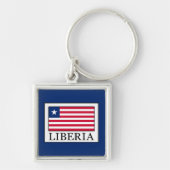 Liberia Sleutelhanger (Voorkant)