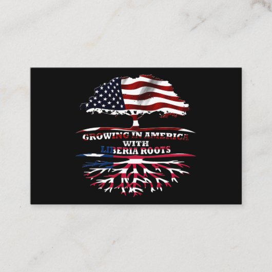 Liberia Visitekaartje (Voorkant)