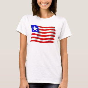 Liberia Vlag T-shirt