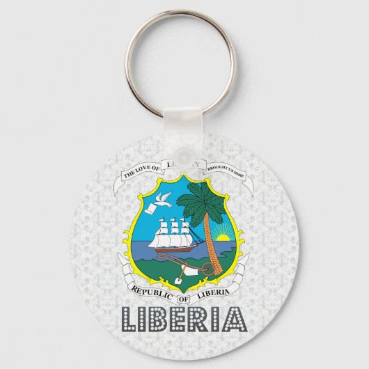 Liberia wapenstilstand sleutelhanger (Voorkant)