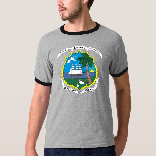 Liberia wapenstilstand t-shirt (Voorkant)