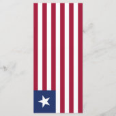 Liberiaanse vlag menu (Voorkant)