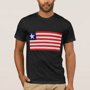 Liberiaanse vlag t-shirt