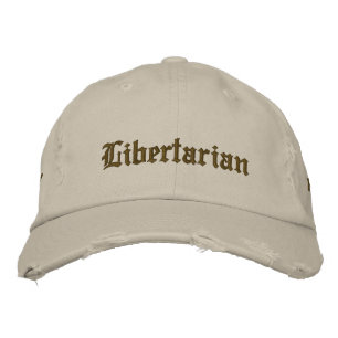 Libertarian Geborduurde Pet