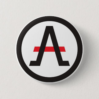 Libertarian links ronde button 5,7 cm