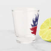 Libertarian Party Porcupine Symbol Shot Glas (Links)