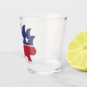 Libertarian Party Porcupine Symbol Shot Glas (Rechts)