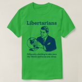 Libertarian Plot T-shirt (Design voorkant)