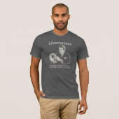 Libertarian Plot T-shirt (Voorkant volledig)