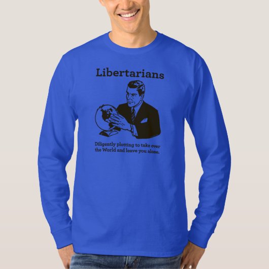 Libertarian Plot T-shirt (Voorkant)