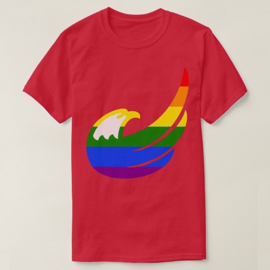 Libertarian Rainbow T-shirt (Design voorkant)