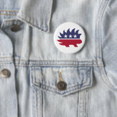Libertariële partij ronde button 5,7 cm (In situ)