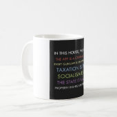 Libertarien nous croyons Mug (Devant gauche)