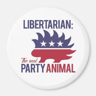 Libertarisch - Het Echte Partij Dier - - Magneet