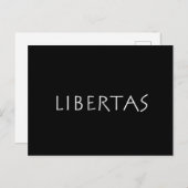 Libertas Briefkaart (Voorkant / Achterkant)