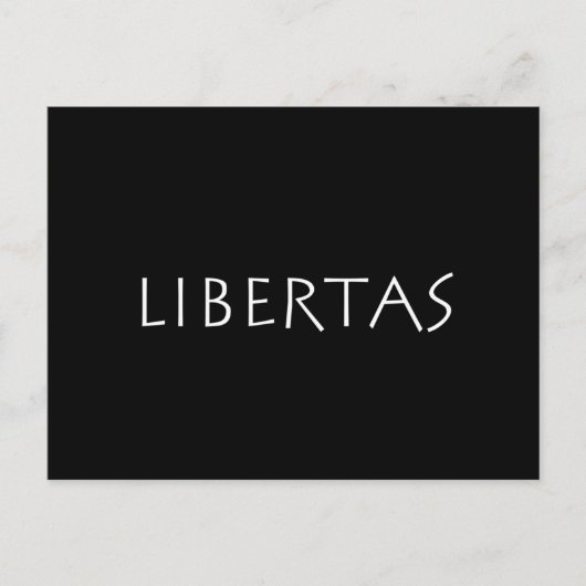 Libertas Briefkaart (Voorkant)