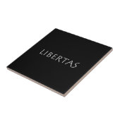 Libertas Tegeltje (Zijkant)