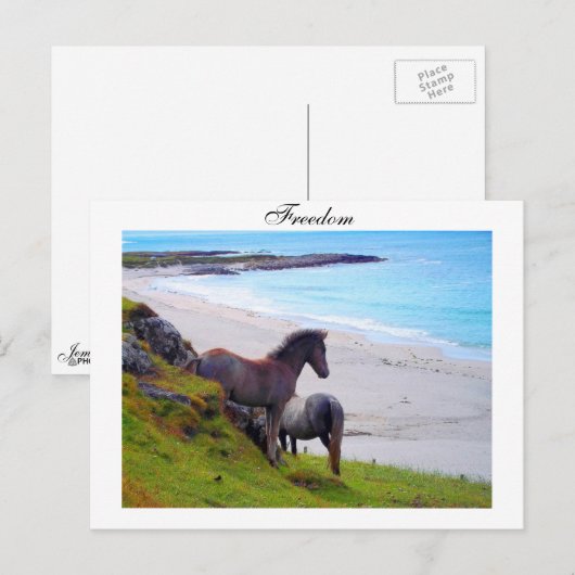 Liberté - carte postale (Devant / Derrière)