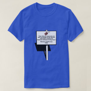 Liberté de la presse - Un T-shirt MisterP