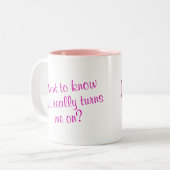 "Liberté d'entretien à moi" tasse (Devant gauche)