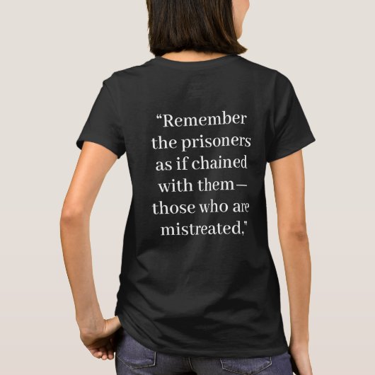 Liberté d'incarcération T-shirt (Dos)