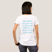 Liberté d'incarcération T-shirt (Dos entier)