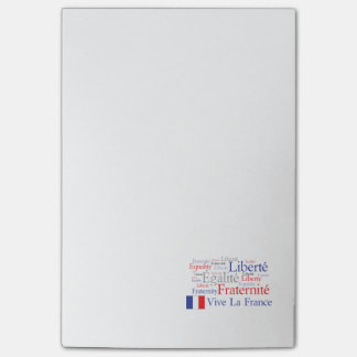 Liberté - Egalité - Fraternité : Franse revolutie Post-it® Notes