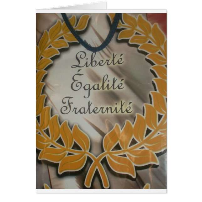 Liberté, Égalité, Fraternité : Futur prospère (Devant)