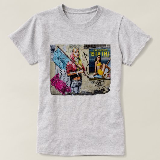 Liberté égalité humanité t-shirt (Design voorkant)