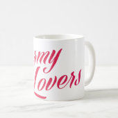 Liberté, égalité, sexualité ! Tasse classique (Devant droit)