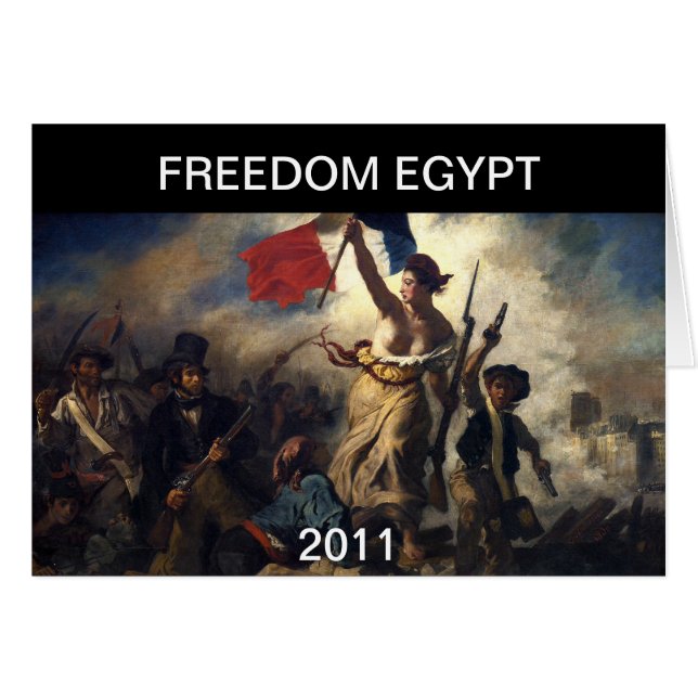 LIBERTÉ EGYPTE 2011 (Devant horizontal)
