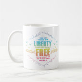 Liberté en Christ Galates 5 Mug (Gauche)