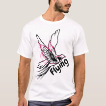 Liberté en vol : T-shirt inspirée par les oiseaux