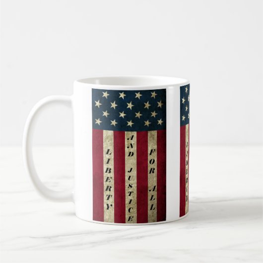 Liberté Et Justice Pour Tous Mug (Gauche)