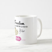 Liberté inestimable | Mug (Devant droit)