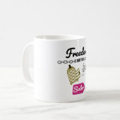 Liberté inestimable | Mug (Devant gauche)