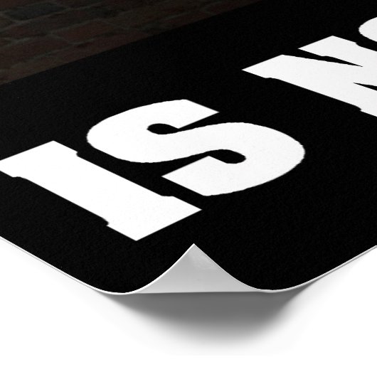 Liberté n'est pas libre — Affiche pro-Union (Coin)