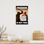 Liberté n'est pas libre — Affiche pro-Union (Cuisine)