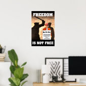 Liberté n'est pas libre — Affiche pro-Union (Bureau à domicile)
