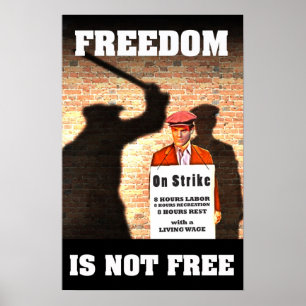 Liberté n'est pas libre — Affiche pro-Union