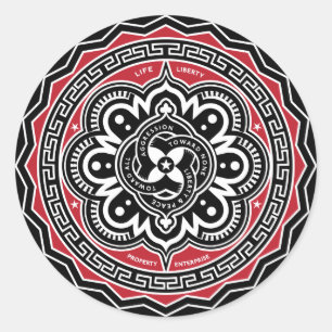 Liberté Pour Tous Les Stickers Insignia