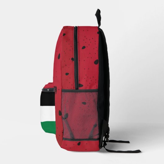 LIBERTÉ ! Sac à dos à coudre pour drapeau palestin (Droite)