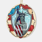 Liberté USA Ornement (Gauche)