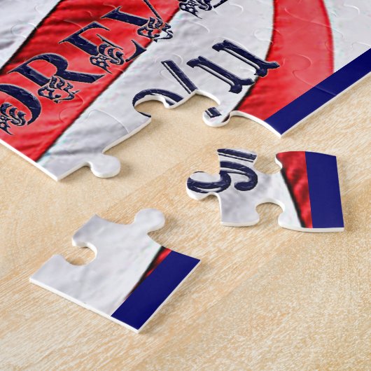 Liberté vole pour toujours 9/11 Puzzle (Côté)