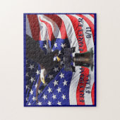 Liberté vole pour toujours 9/11 Puzzle (Vertical)